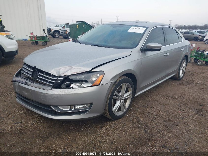 VIN 1VWCN7A36DC052699 2013 Volkswagen Passat, 2.0L... no.2