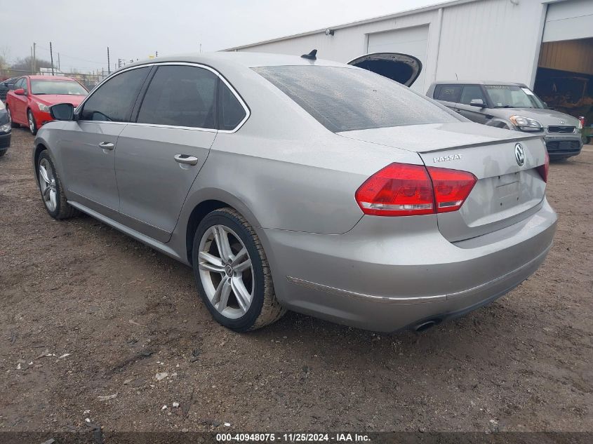 VIN 1VWCN7A36DC052699 2013 Volkswagen Passat, 2.0L... no.3