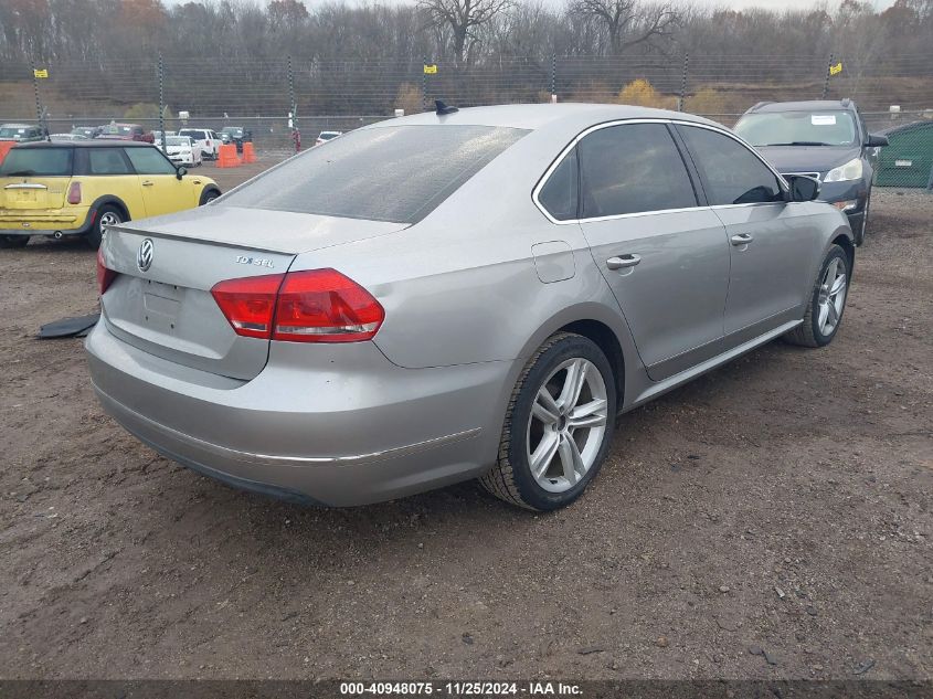 VIN 1VWCN7A36DC052699 2013 Volkswagen Passat, 2.0L... no.4