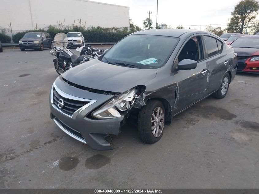 2017 Nissan Versa 1.6 Sv VIN: 3N1CN7AP9HL825670 Lot: 40948089