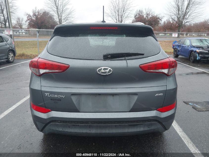 2017 Hyundai Tucson Se VIN: KM8J3CA40HU532511 Lot: 40948110