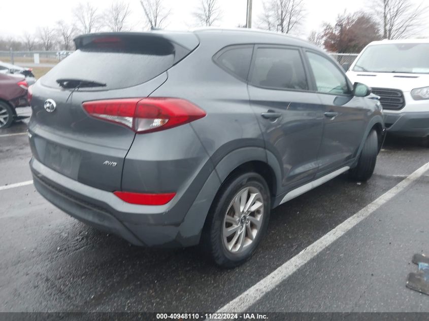 2017 Hyundai Tucson Se VIN: KM8J3CA40HU532511 Lot: 40948110