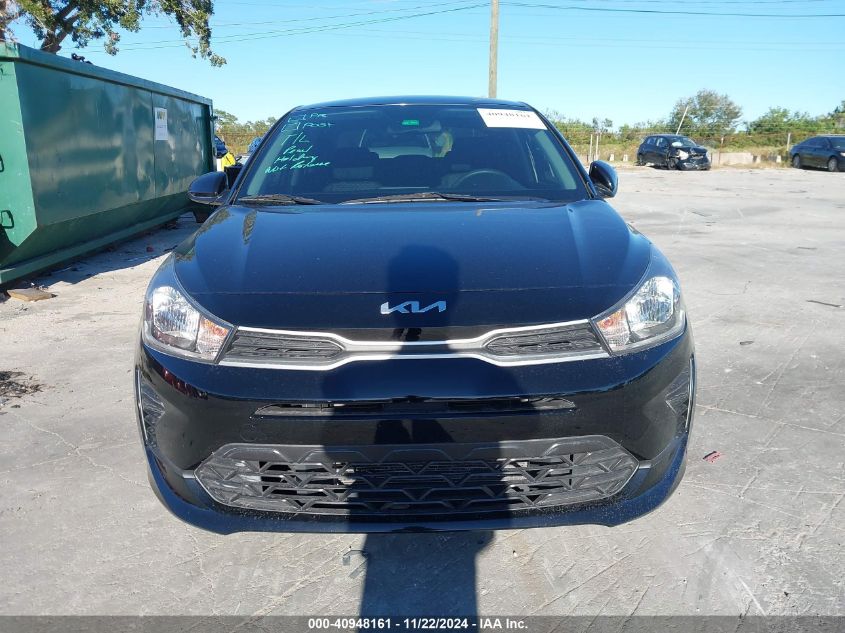 2022 Kia Rio S VIN: 3KPA24AD8NE432437 Lot: 40948161