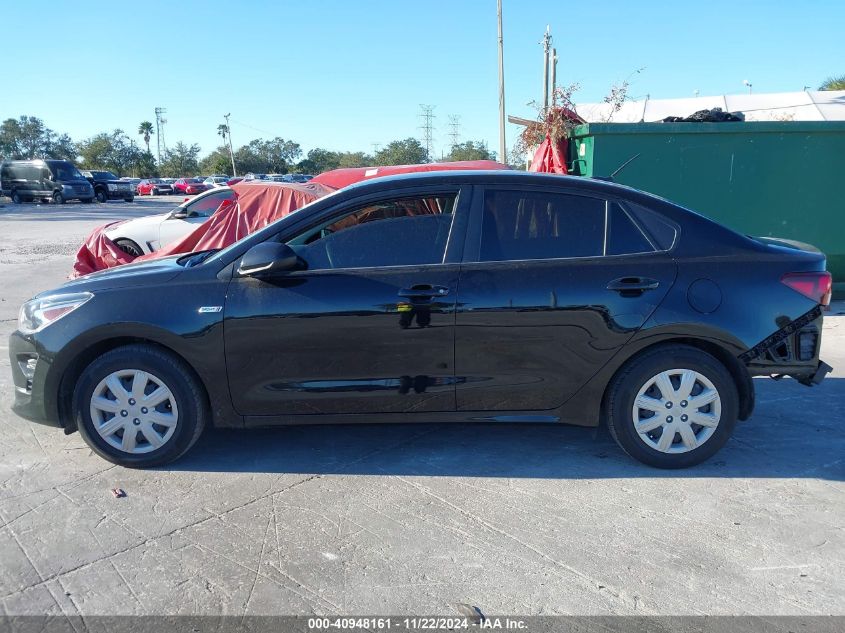 2022 Kia Rio S VIN: 3KPA24AD8NE432437 Lot: 40948161