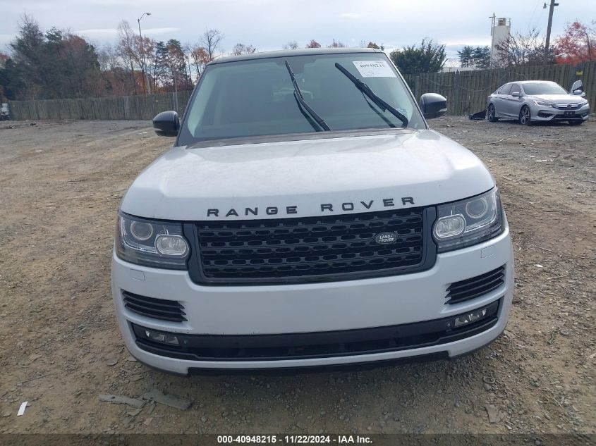 2015 Land Rover Range Rover 5.0L V8 Supercharged VIN: SALGS3TF9FA216631 Lot: 40948215