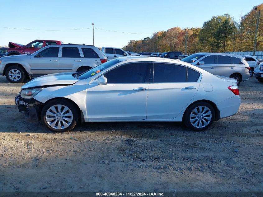 2013 Honda Accord Ex-L V-6 VIN: 1HGCR3F8XDA024387 Lot: 40948234