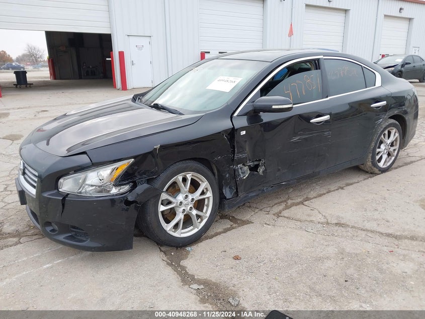 2014 NISSAN MAXIMA VIN: 1N4AA5AP1EC477851