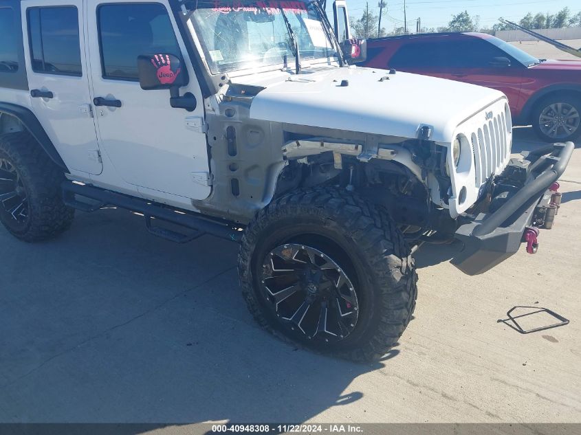 2017 Jeep Wrangler Unlimited Sport 4X4 VIN: 1C4BJWDG9HL739300 Lot: 40948308