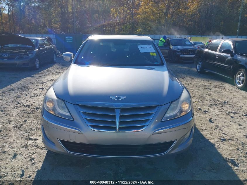 2012 Hyundai Genesis 3.8 VIN: KMHGC4DD2CU183288 Lot: 40948312