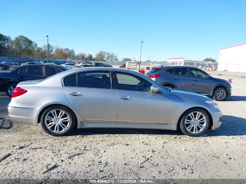 2012 Hyundai Genesis 3.8 VIN: KMHGC4DD2CU183288 Lot: 40948312