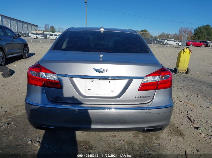 2012 Hyundai Genesis 3.8 VIN: KMHGC4DD2CU183288 Lot: 40948312