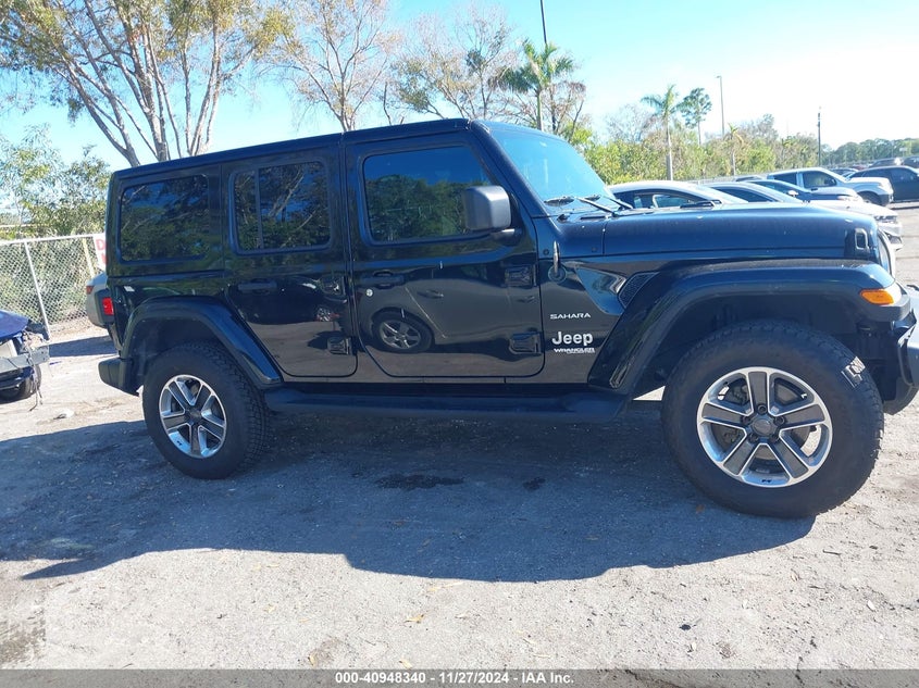 2018 JEEP WRANGLER UNLIMITED SAHARA 4X4 - 1C4HJXEN5JW211982
