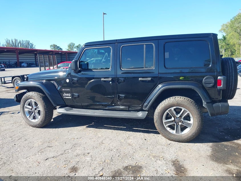 2018 JEEP WRANGLER UNLIMITED SAHARA 4X4 - 1C4HJXEN5JW211982