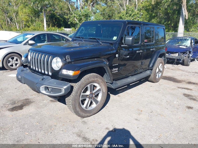 2018 JEEP WRANGLER UNLIMITED SAHARA 4X4 - 1C4HJXEN5JW211982
