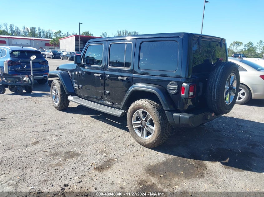 2018 JEEP WRANGLER UNLIMITED SAHARA 4X4 - 1C4HJXEN5JW211982