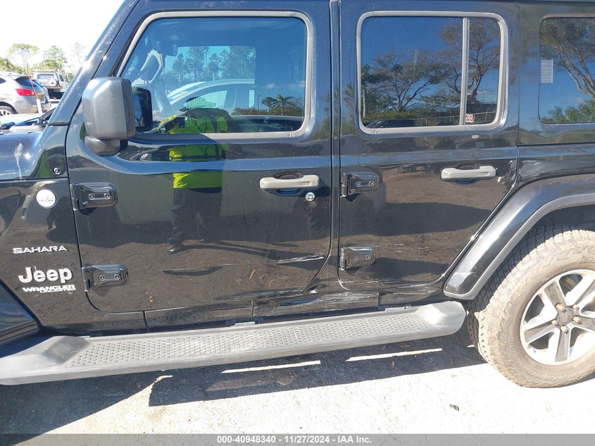 2018 JEEP WRANGLER UNLIMITED SAHARA 4X4 - 1C4HJXEN5JW211982
