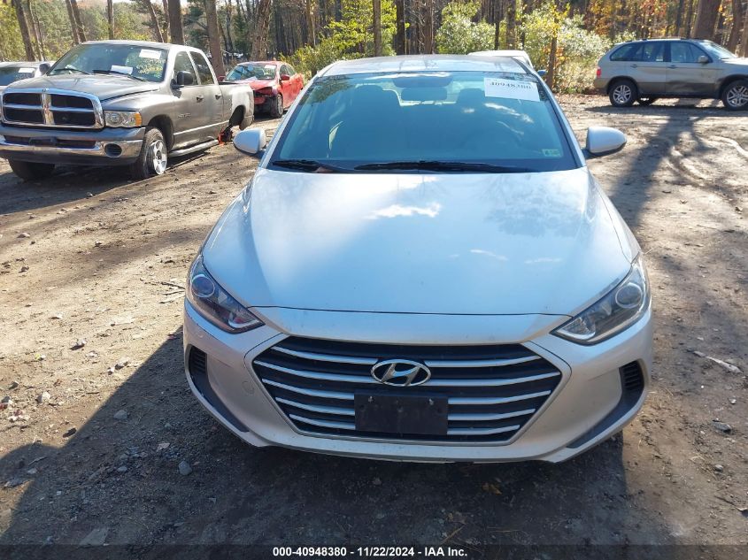 2017 Hyundai Elantra Se VIN: KMHD74LFXHU376600 Lot: 40948380