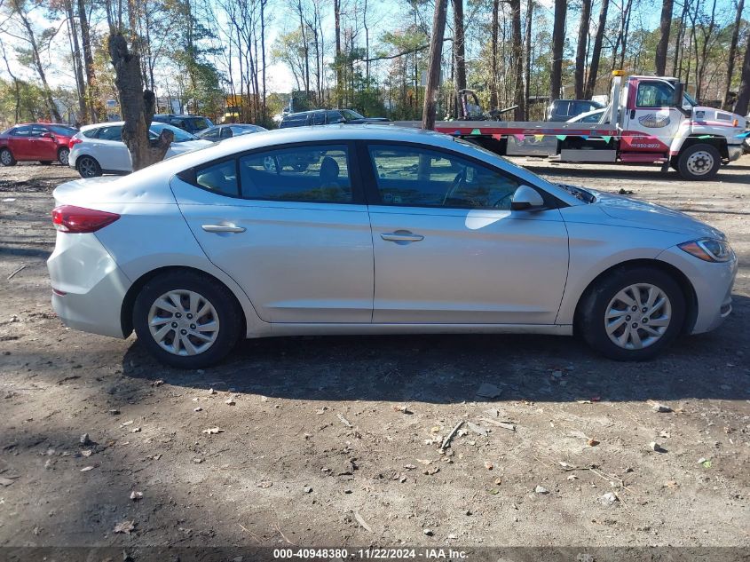 2017 Hyundai Elantra Se VIN: KMHD74LFXHU376600 Lot: 40948380