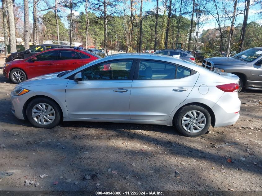 2017 Hyundai Elantra Se VIN: KMHD74LFXHU376600 Lot: 40948380