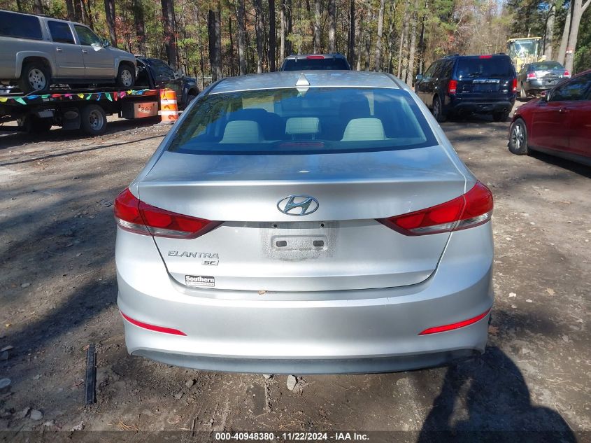 2017 Hyundai Elantra Se VIN: KMHD74LFXHU376600 Lot: 40948380