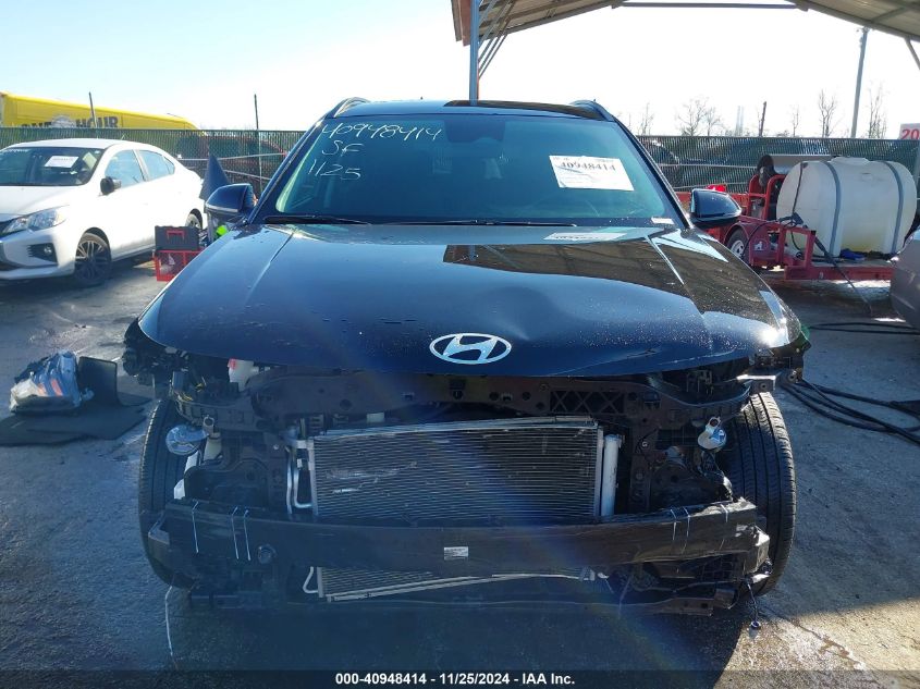 2024 Hyundai Kona Sel VIN: KM8HB3AB1RU100527 Lot: 40948414