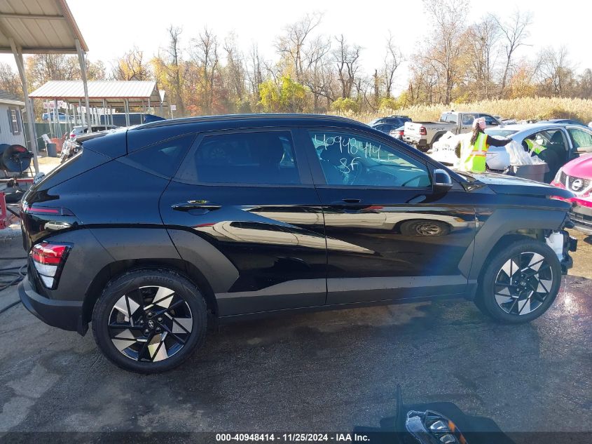 2024 Hyundai Kona Sel VIN: KM8HB3AB1RU100527 Lot: 40948414