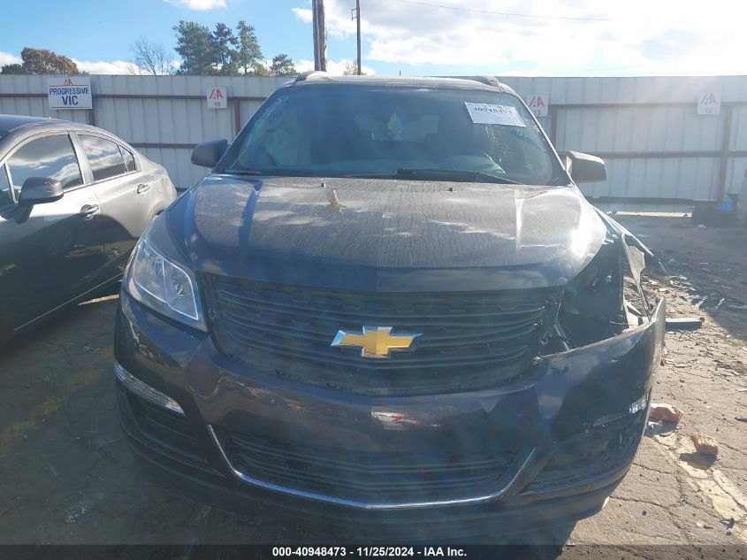 2015 Chevrolet Traverse Ls VIN: 1GNKRFKD7FJ348941 Lot: 40948473