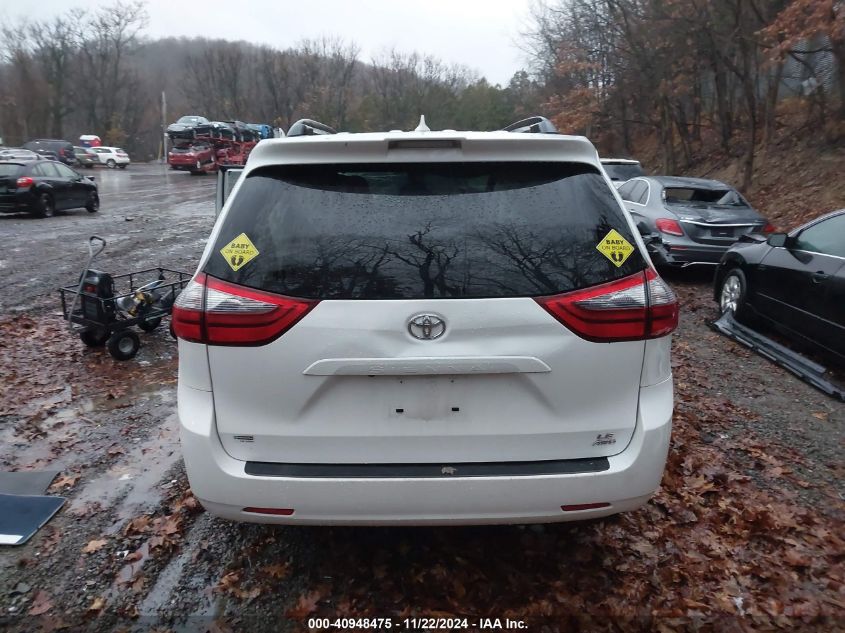 2020 Toyota Sienna Le VIN: X5TDJZ3DC6LS23743 Lot: 40948475