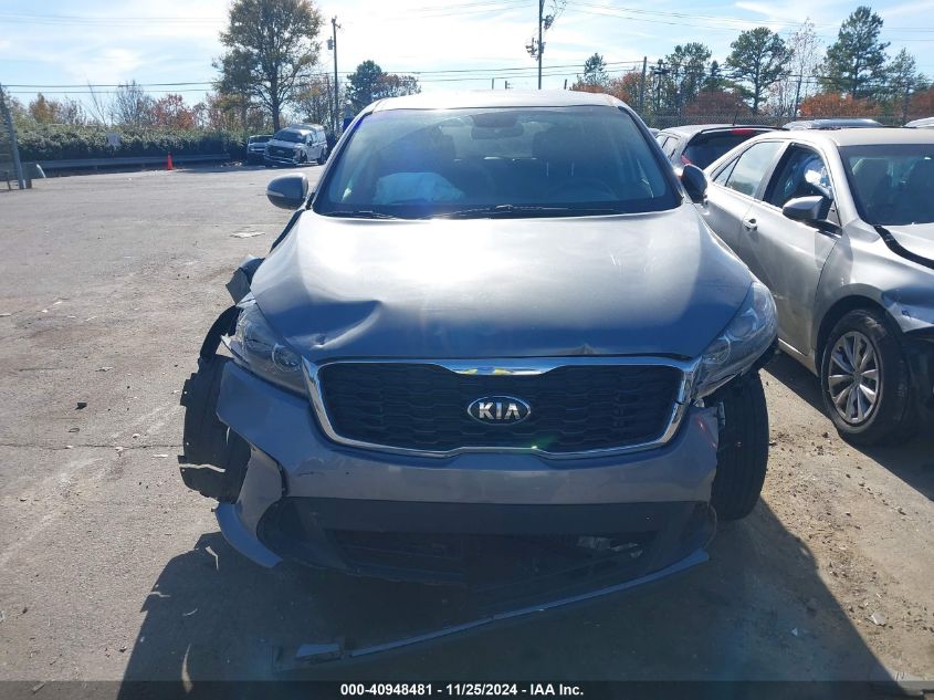 2020 Kia Sorento 3.3L Lx VIN: 5XYPG4A58LG637762 Lot: 40948481