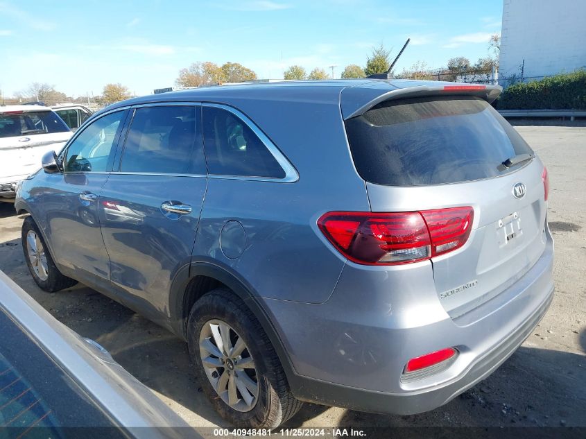 2020 Kia Sorento 3.3L Lx VIN: 5XYPG4A58LG637762 Lot: 40948481