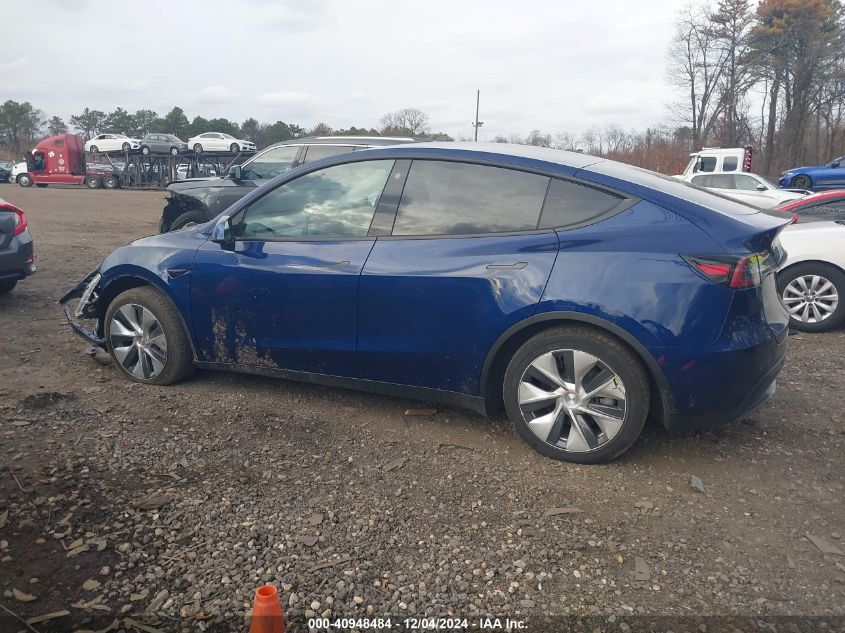 2022 TESLA MODEL Y LONG RANGE DUAL MOTOR ALL-WHEEL DRIVE - 7SAYGDEE2NF363664