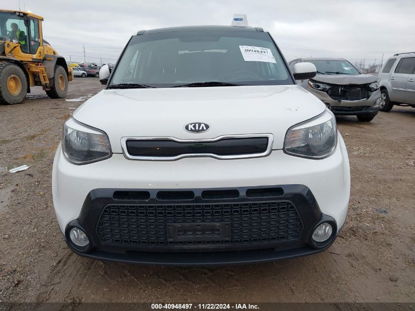 2016 Kia Soul + VIN: KNDJP3A54G7333878 Lot: 40948497