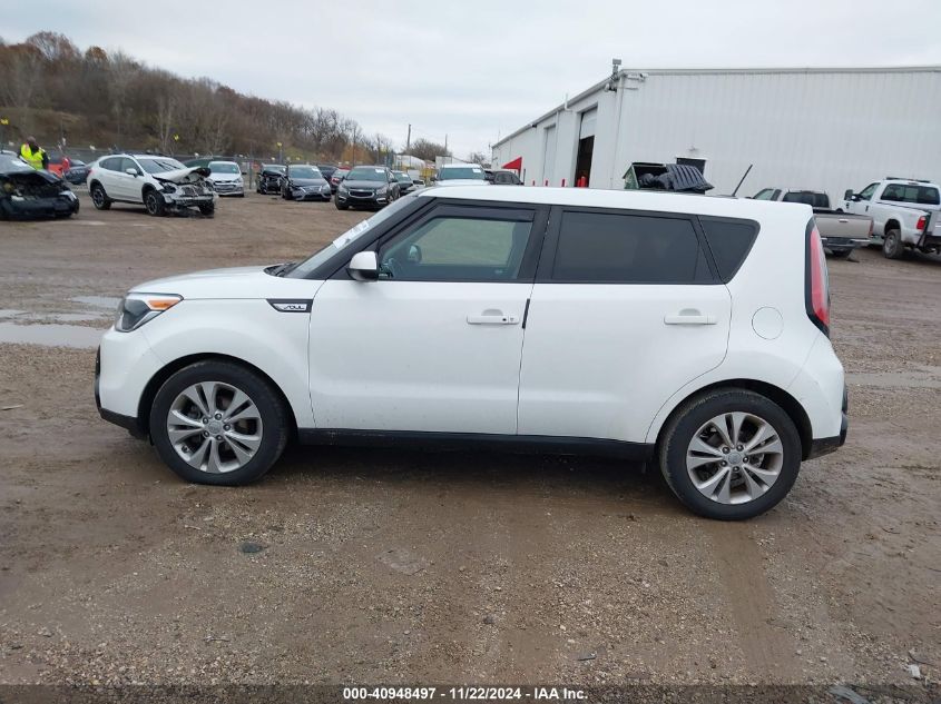 2016 Kia Soul + VIN: KNDJP3A54G7333878 Lot: 40948497