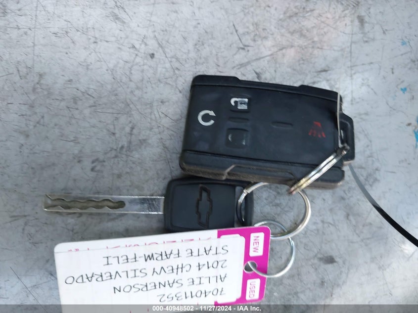 2014 CHEVROLET SILVERADO 1500 1LT - 3GCUKREC6EG111822