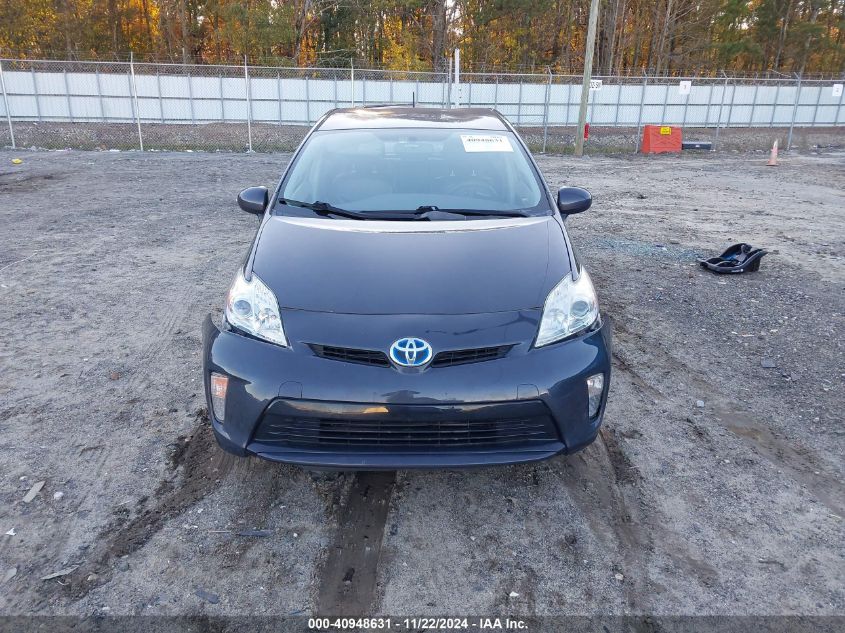 2013 Toyota Prius Two VIN: JTDKN3DU2D1670108 Lot: 40948631