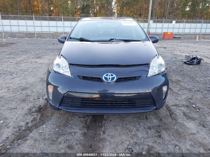 2013 Toyota Prius Two VIN: JTDKN3DU2D1670108 Lot: 40948631