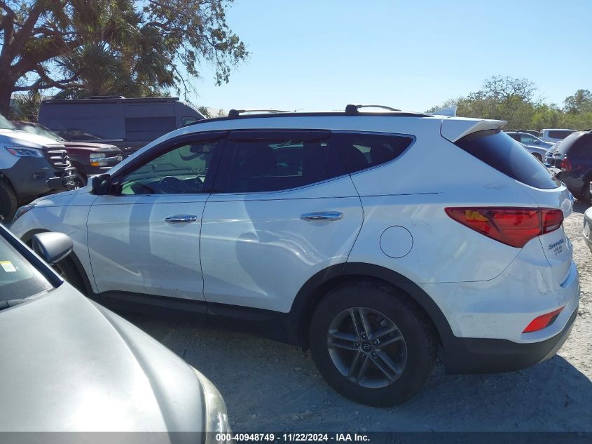 2017 Hyundai Santa Fe Sport 2.4L VIN: 5NMZU3LB2HH029327 Lot: 40948749