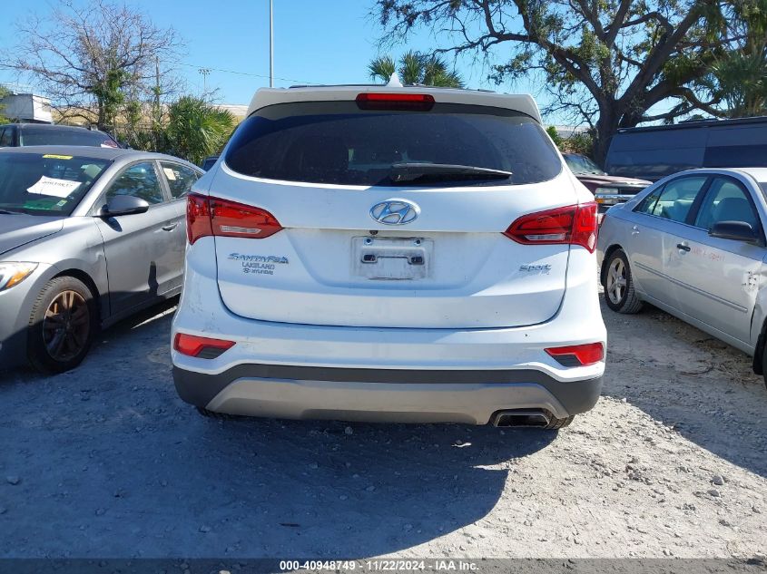 2017 Hyundai Santa Fe Sport 2.4L VIN: 5NMZU3LB2HH029327 Lot: 40948749