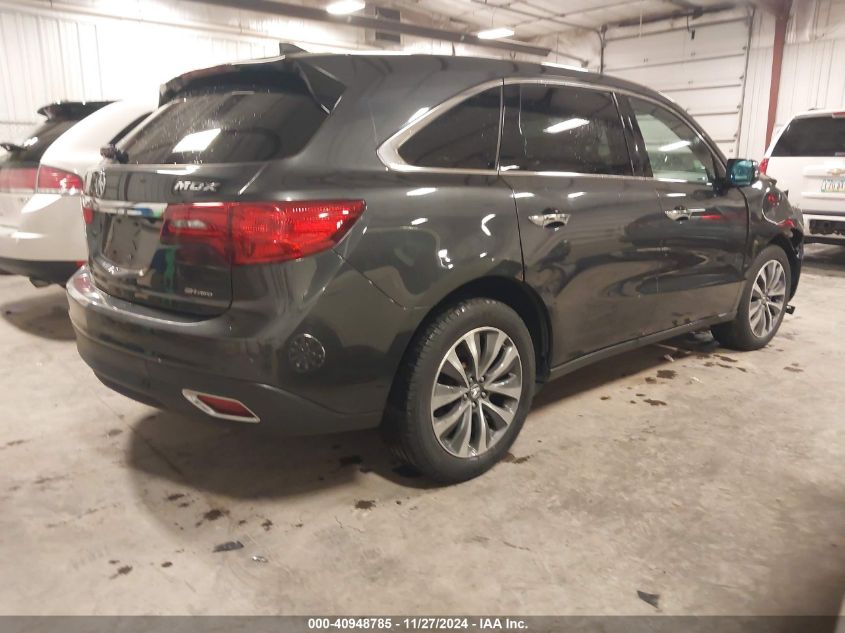 VIN 5FRYD4H47GB028555 2016 ACURA MDX no.4