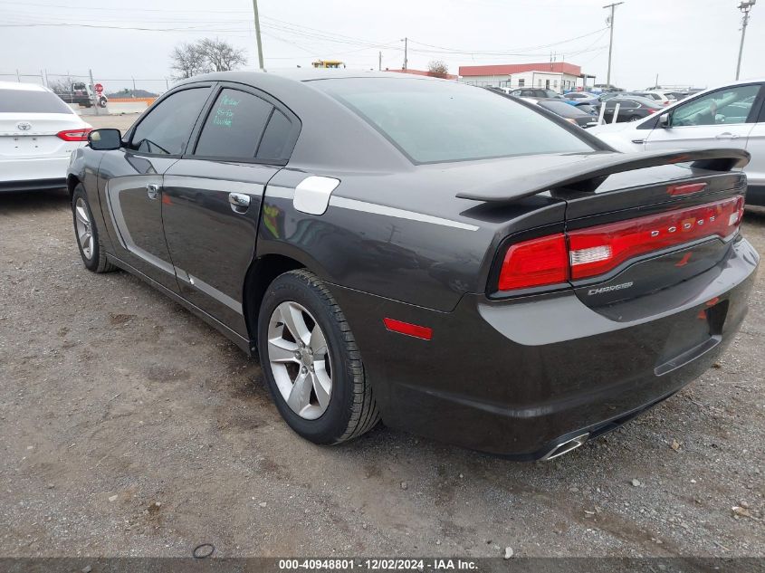 VIN 2C3CDXBG7EH245406 2014 Dodge Charger, SE no.3