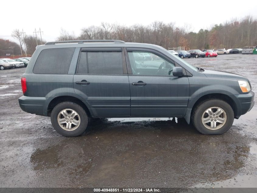 2003 Honda Pilot Ex-L VIN: 2HKYF18623H577510 Lot: 40948851