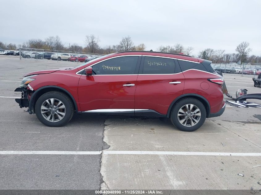 VIN 5N1AZ2MH5JN133567 2018 Nissan Murano, SV no.15