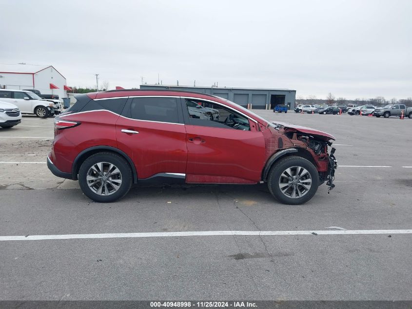 VIN 5N1AZ2MH5JN133567 2018 Nissan Murano, SV no.14