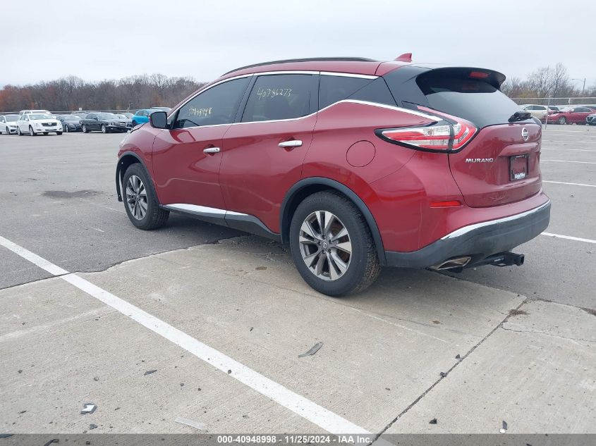 VIN 5N1AZ2MH5JN133567 2018 Nissan Murano, SV no.3