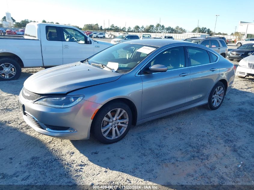 VIN 1C3CCCAB1FN528426 2015 CHRYSLER 200 no.2