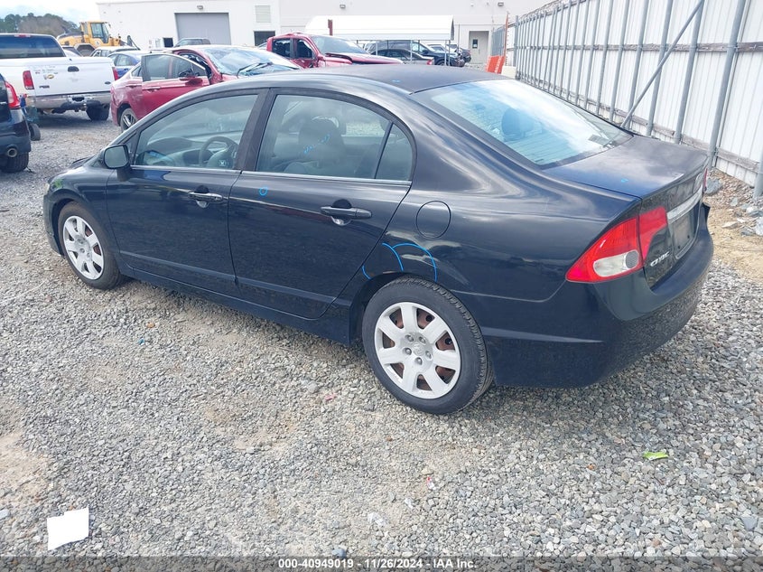 19XFA1E5XAE022985 Honda Civic Lx 2010