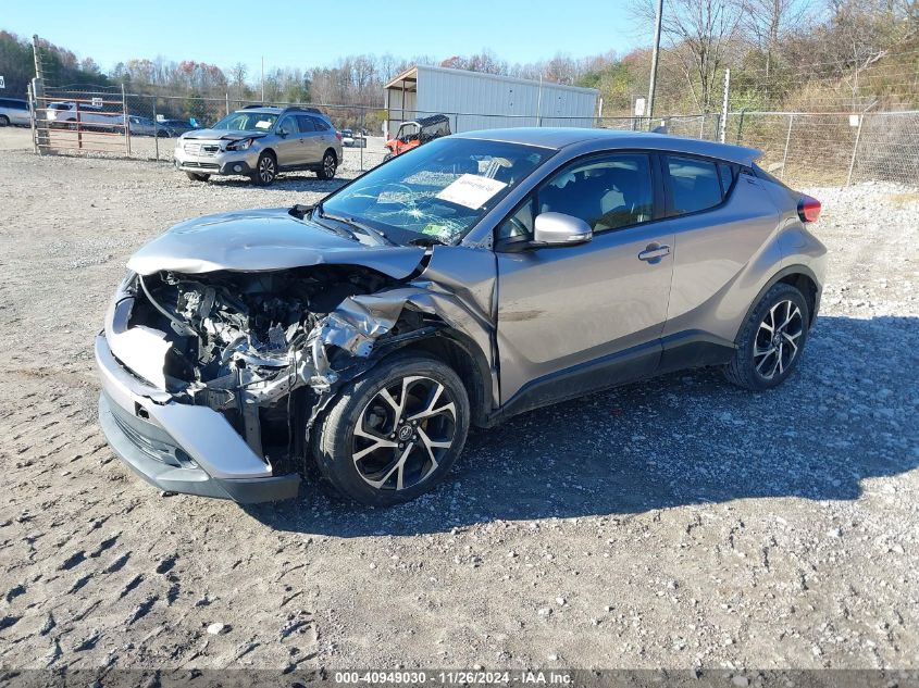 VIN NMTKHMBX4JR034619 2018 Toyota C-HR, Xle no.2