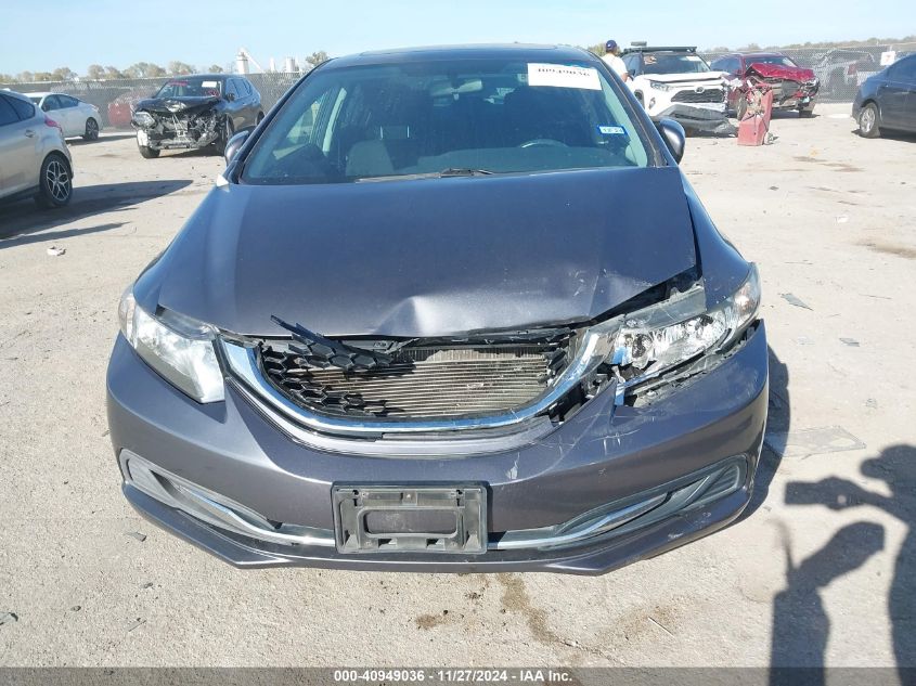 VIN 19XFB2F80EE001452 2014 Honda Civic, EX no.12