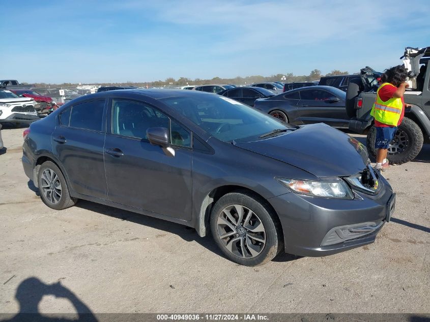 VIN 19XFB2F80EE001452 2014 Honda Civic, EX no.1