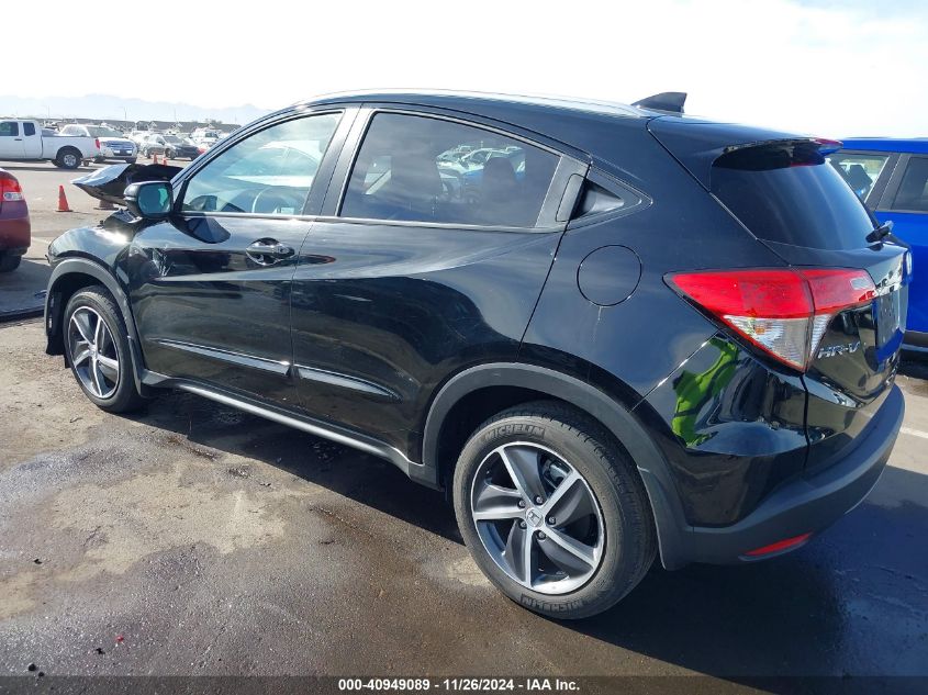 2021 Honda Hr-V Awd Ex-L VIN: 3CZRU6H70MM729600 Lot: 40949089